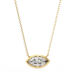Marquise Pendant by Aupulent Jewellery 100% certified lab grown diamonds