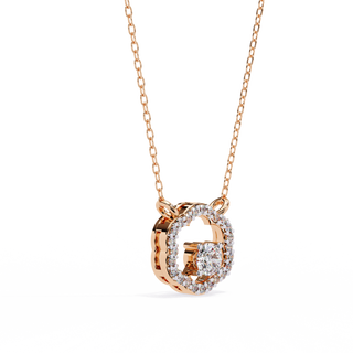Contemporary Cluster Pendant by Aupulent Jewellery 100% certified lab grown diamonds