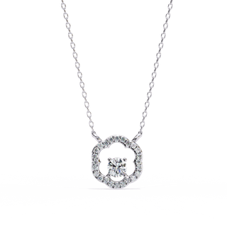 Contemporary Cluster Pendant by Aupulent Jewellery 100% certified lab grown diamonds