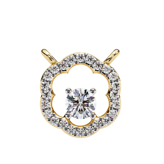 Contemporary Cluster Pendant by Aupulent Jewellery 100% certified lab grown diamonds