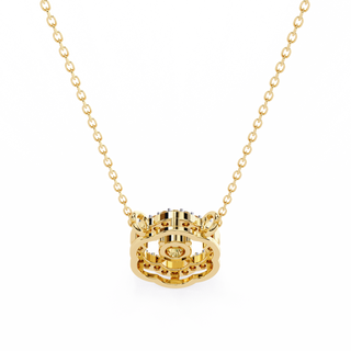 Contemporary Cluster Pendant by Aupulent Jewellery 100% certified lab grown diamonds