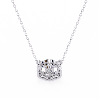 Contemporary Cluster Pendant by Aupulent Jewellery 100% certified lab grown diamonds