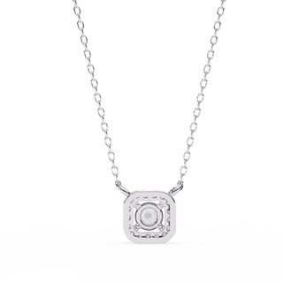 Modern Halo Pendant by Aupulent Jewellery 100% certified lab grown diamonds