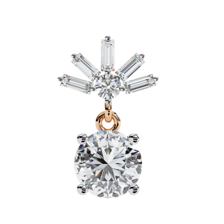 Sunburst Lab Grown Diamond Earrings by Aupulent Jewellery 100% certified lab grown diamonds