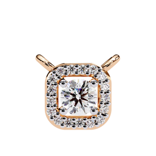 Modern Halo Pendant by Aupulent Jewellery 100% certified lab grown diamonds