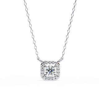 Modern Halo Pendant by Aupulent Jewellery 100% certified lab grown diamonds