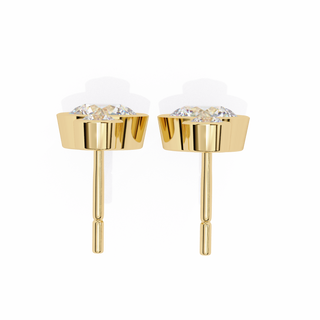 Double Diamond Drops by Aupulent Jewellery 100% certified lab grown diamonds