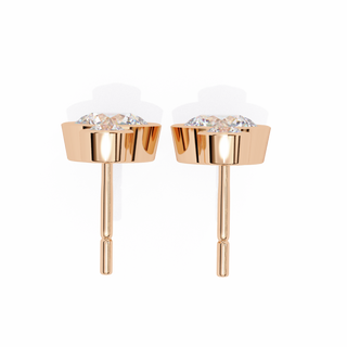Double Diamond Drops by Aupulent Jewellery 100% certified lab grown diamonds