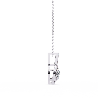 Artistic Cluster Pendant by Aupulent Jewellery 100% certified lab grown diamonds