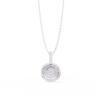 Artistic Cluster Pendant by Aupulent Jewellery 100% certified lab grown diamonds