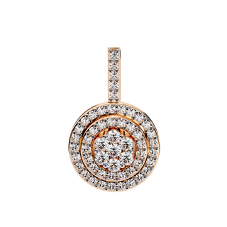 Artistic Cluster Pendant by Aupulent Jewellery 100% certified lab grown diamonds