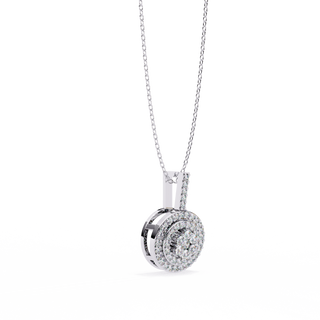 Artistic Cluster Pendant by Aupulent Jewellery 100% certified lab grown diamonds