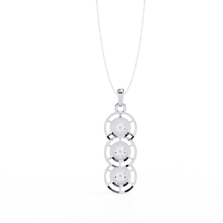 Trinity Statement Pendant by Aupulent Jewellery 100% certified lab grown diamonds