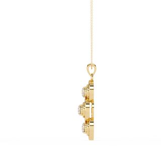 Trinity Statement Pendant by Aupulent Jewellery 100% certified lab grown diamonds