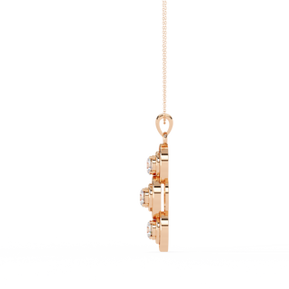 Trinity Statement Pendant by Aupulent Jewellery 100% certified lab grown diamonds