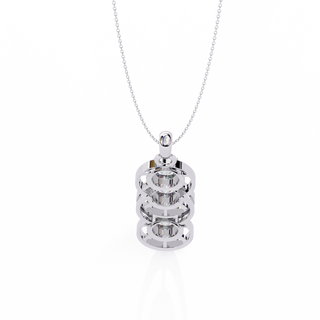 Trinity Statement Pendant by Aupulent Jewellery 100% certified lab grown diamonds