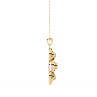 Trinity Statement Pendant by Aupulent Jewellery 100% certified lab grown diamonds