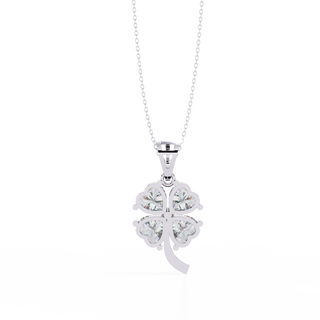Heart Cluster Pendant by Aupulent Jewellery 100% certified lab grown diamonds