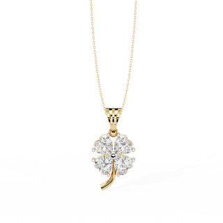 Heart Cluster Pendant by Aupulent Jewellery 100% certified lab grown diamonds