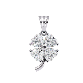 Heart Cluster Pendant by Aupulent Jewellery 100% certified lab grown diamonds