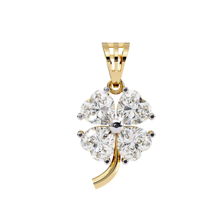 Heart Cluster Pendant by Aupulent Jewellery 100% certified lab grown diamonds