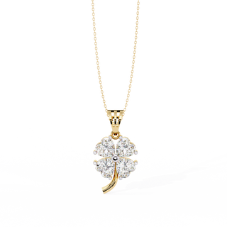 Heart Cluster Pendant by Aupulent Jewellery 100% certified lab grown diamonds