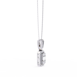 Mixed-Cut Art Pendant by Aupulent Jewellery 100% certified lab grown diamonds