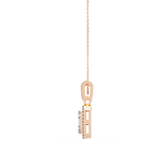 Mixed-Cut Art Pendant by Aupulent Jewellery 100% certified lab grown diamonds