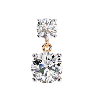 Statement Lab Grown Diamond Drop Earrings by Aupulent Jewellery 100% certified lab grown diamonds