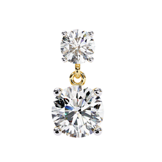 Statement Lab Grown Diamond Drop Earrings by Aupulent Jewellery 100% certified lab grown diamonds