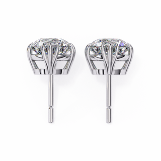 Nature-Inspired Lab Grown Diamond Earrings by Aupulent Jewellery 100% certified lab grown diamonds