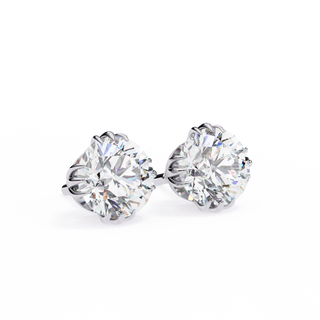 Nature-Inspired Lab Grown Diamond Earrings by Aupulent Jewellery 100% certified lab grown diamonds