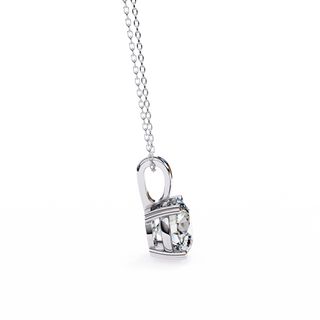 Modern Round Pendant by Aupulent Jewellery 100% certified lab grown diamonds
