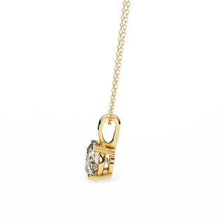 Modern Round Pendant by Aupulent Jewellery 100% certified lab grown diamonds