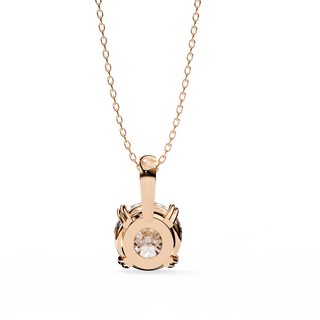 Modern Round Pendant by Aupulent Jewellery 100% certified lab grown diamonds