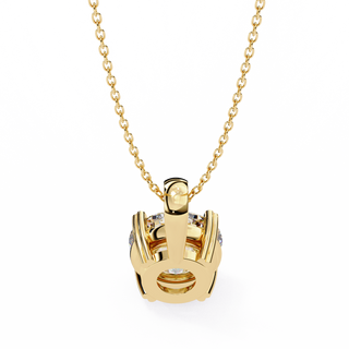 Modern Round Pendant by Aupulent Jewellery 100% certified lab grown diamonds