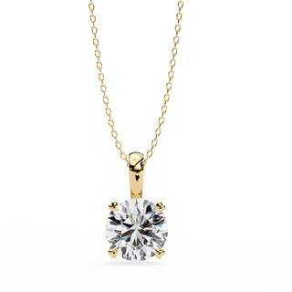 Modern Round Pendant by Aupulent Jewellery 100% certified lab grown diamonds