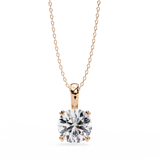 Modern Round Pendant by Aupulent Jewellery 100% certified lab grown diamonds