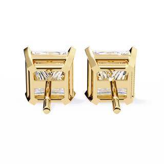 Modern Lab Grown Diamond Stud Earrings by Aupulent Jewellery 100% certified lab grown diamonds
