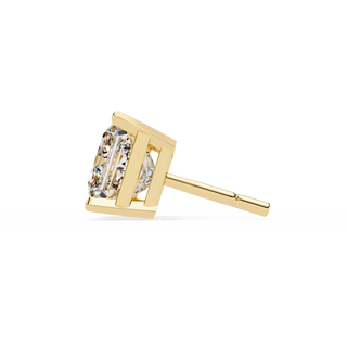 Modern Lab Grown Diamond Stud Earrings by Aupulent Jewellery 100% certified lab grown diamonds