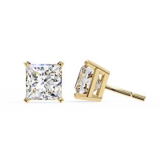 Modern Lab Grown Diamond Stud Earrings by Aupulent Jewellery 100% certified lab grown diamonds