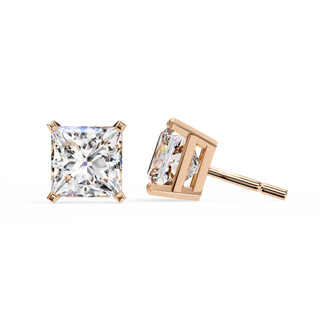 Modern Lab Grown Diamond Stud Earrings by Aupulent Jewellery 100% certified lab grown diamonds
