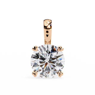 Modern Round Pendant by Aupulent Jewellery 100% certified lab grown diamonds