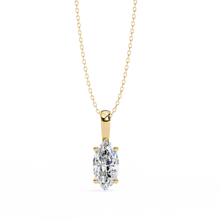 Marquise Statement Pendant by Aupulent Jewellery 100% certified lab grown diamonds