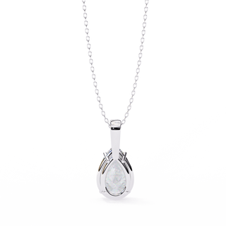 Pear Cut Pendant by Aupulent Jewellery 100% certified lab grown diamonds