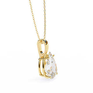 Pear Cut Pendant by Aupulent Jewellery 100% certified lab grown diamonds