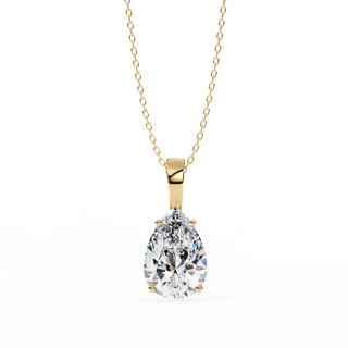 Pear Cut Pendant by Aupulent Jewellery 100% certified lab grown diamonds