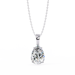 Pear Cut Pendant by Aupulent Jewellery 100% certified lab grown diamonds