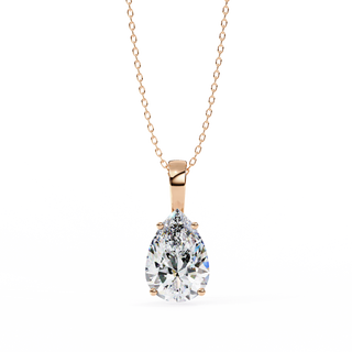 Pear Cut Pendant by Aupulent Jewellery 100% certified lab grown diamonds