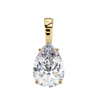 Pear Cut Pendant by Aupulent Jewellery 100% certified lab grown diamonds